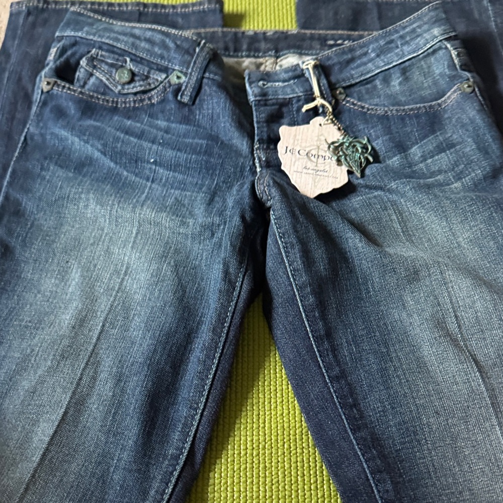 J&Company Women's Boot Cut Jeans - Dark Blue